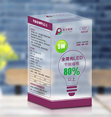 紫天照明包装盒设计案例欣赏