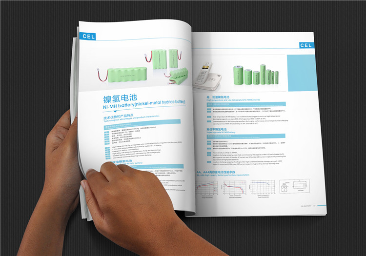 金赛尔电池画册设计