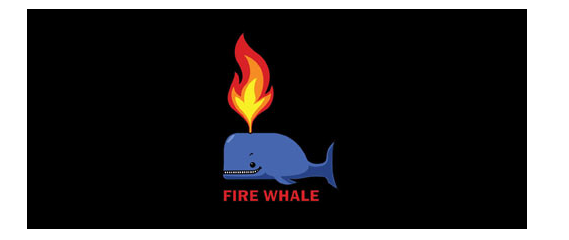 标志设计元素运用实例欣赏：鲸鱼